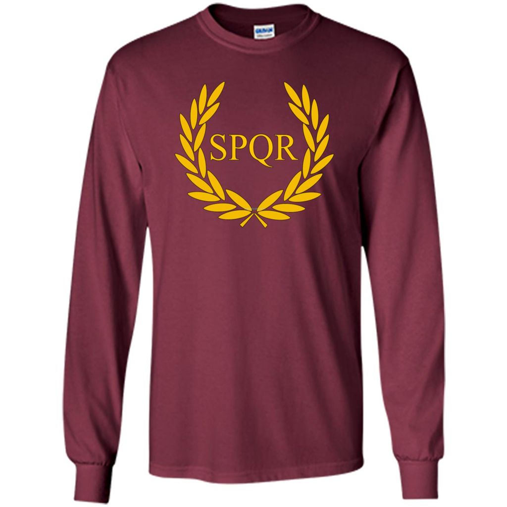 Camp Jupiter SPQR T-shirt Maroon