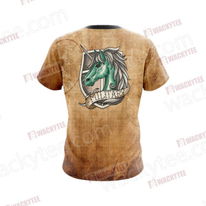 Attack On Titan - Military New Unisex 3D T-shirt