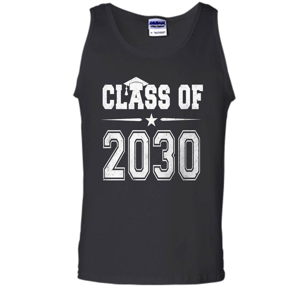 Kindergarten T-shirt Class Of 2030 Kindergarten Style T-shirt Black