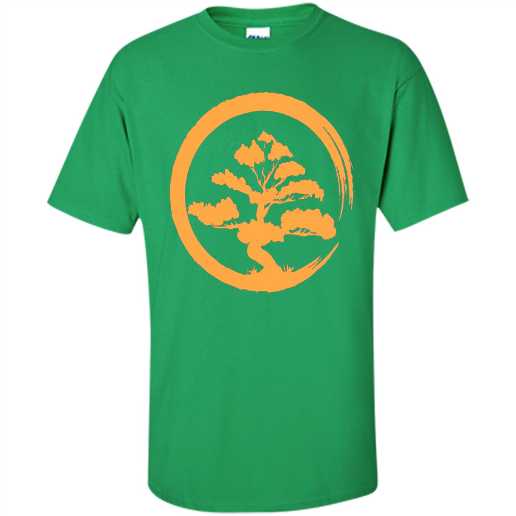 Bonsai Tree Japanese Zen Artist T-shirt Irish Green