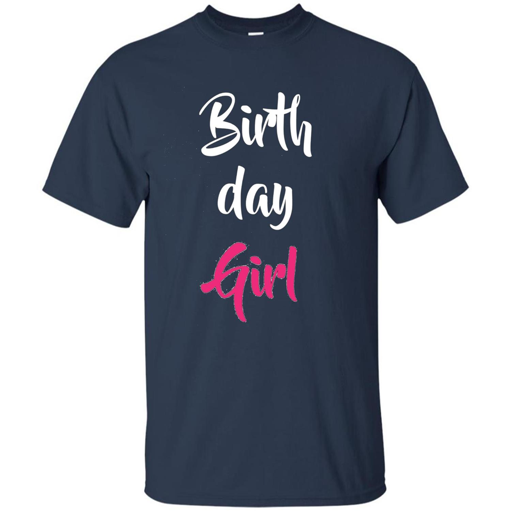 Birthday Girl T-shirt Pink Party Birthday T-shirt