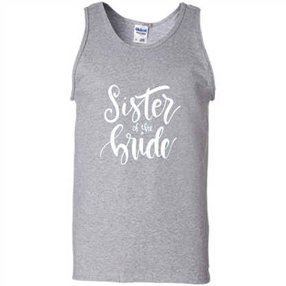 Sister Of The Bride T-shirt Sport Grey