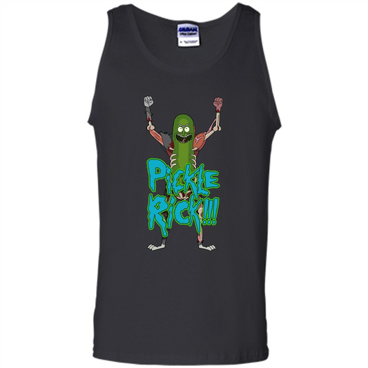 Pickle Funny Rick T-shirt Black
