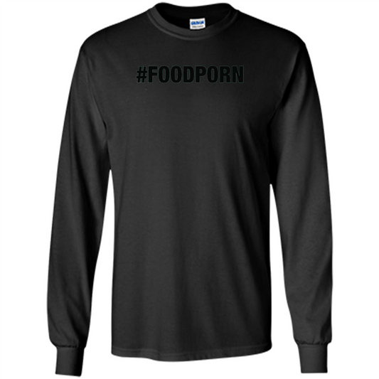 Foodporn T-shirt Black