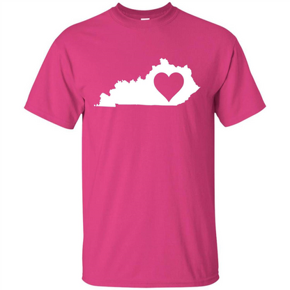 Kentucky Love T-Shirt Kentucky State T-shirt Heliconia