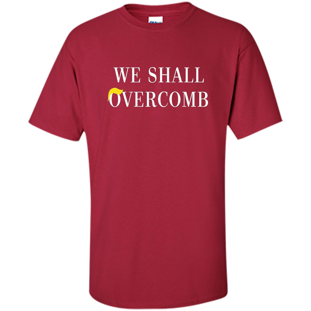 American T-shirt We Shall Overcomb Cardinal