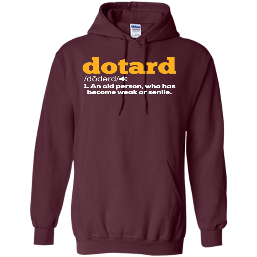 American President T-shirt Dotard Resist Trump T-shirt Maroon
