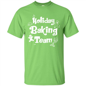Christmas T-shirt Holiday Baking Team T-shirt