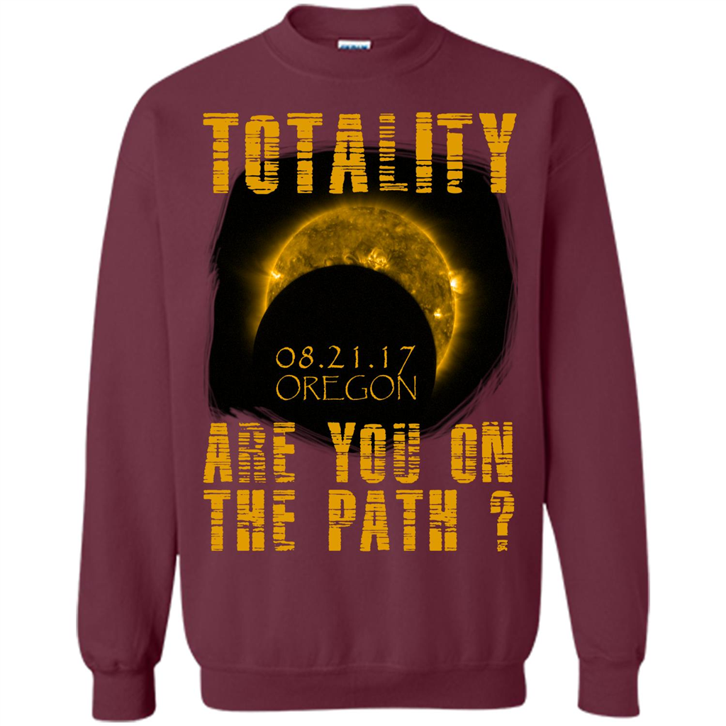 Oregon Totality Are You On The Path August 21 2017 Maroon