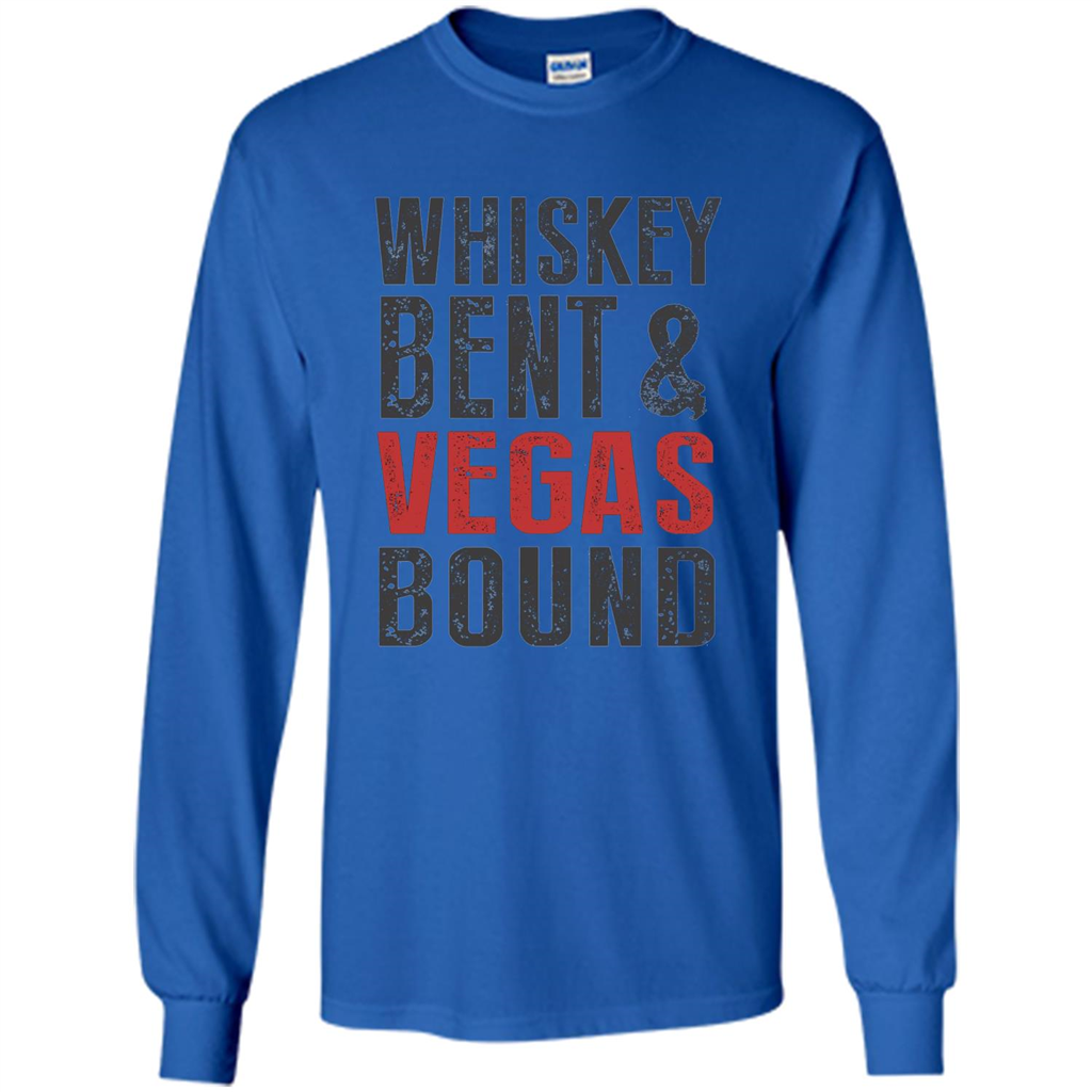 Whiskey Bent And Vegas Bound T-shirt Bachelor tshirt Royal
