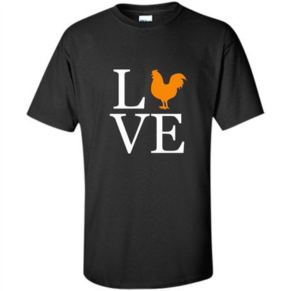 Love ChickenT-Shirt Black