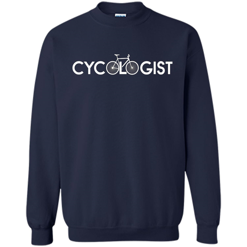 Cycologist T-shirt Cool Gift Shirt For Biker Navy