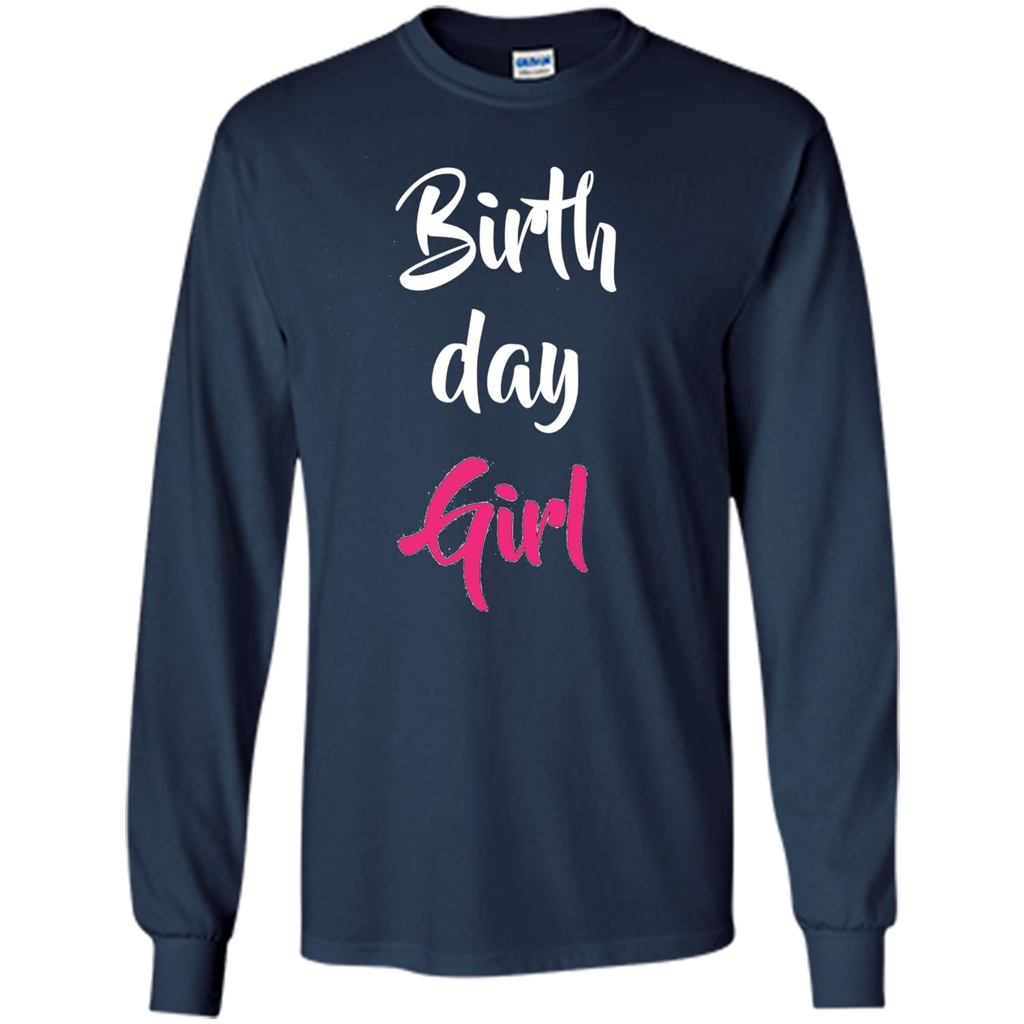 Birthday Girl T-shirt Pink Party Birthday T-shirt