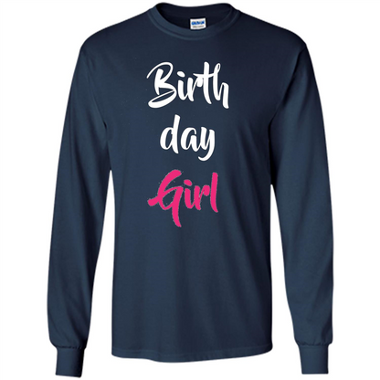 Birthday Girl T-shirt Pink Party Birthday T-shirt