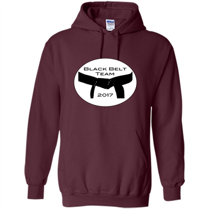 Black Belt Team 2017 T-shirt Maroon