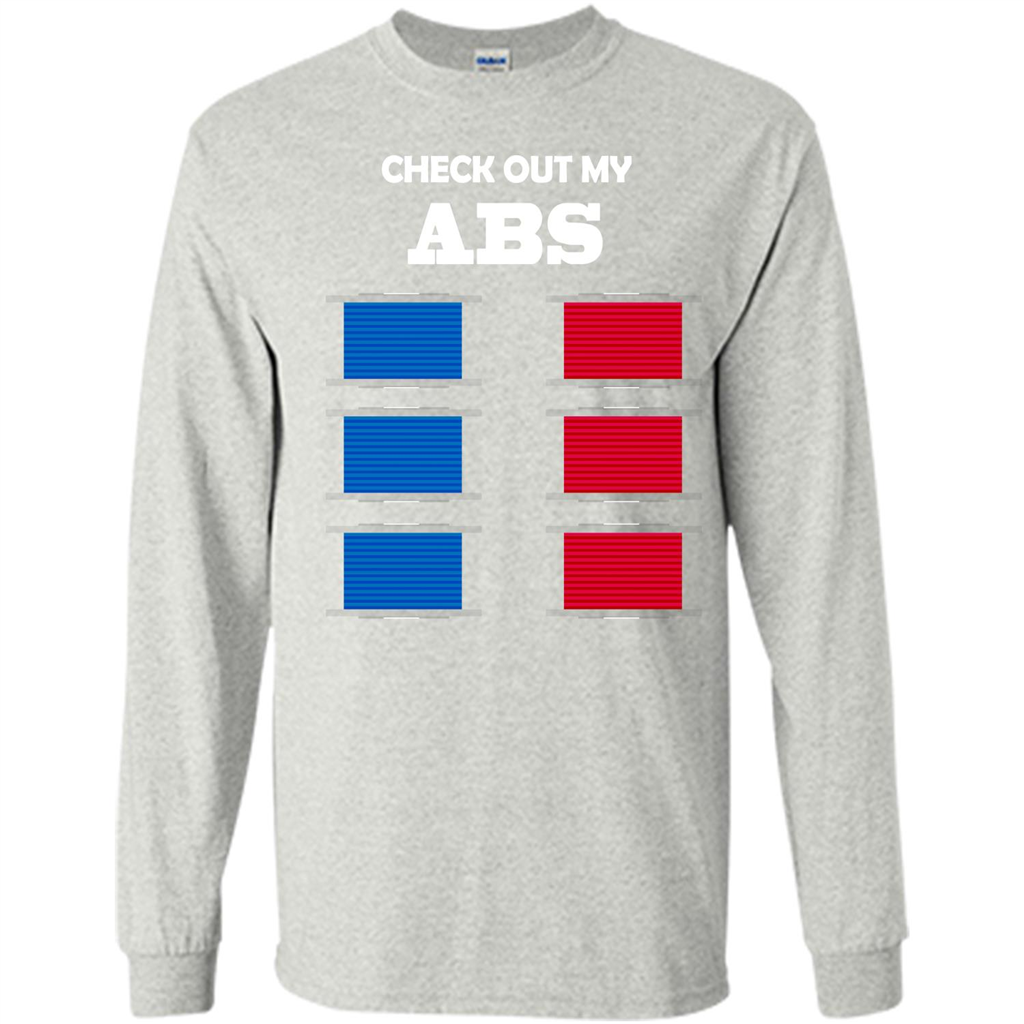 Funny Engineer T-shirt Check Out My Abs Ash