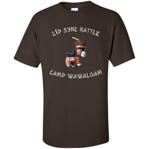 Lip Sync Camp T-shirt Camp Wawaloam