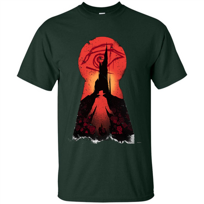 He Followed tshirt Forest Green