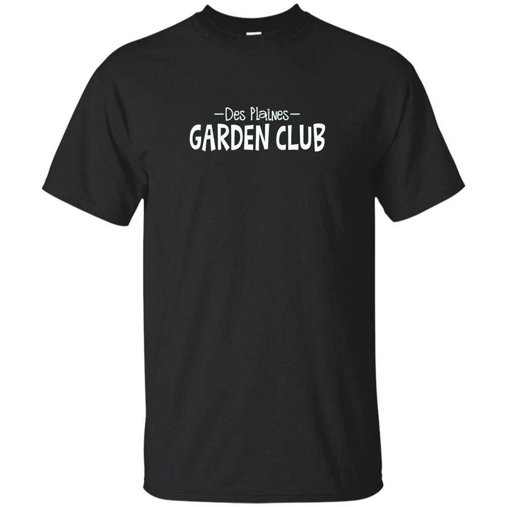 Official Des Plaines Garden Club T-Shirt Black