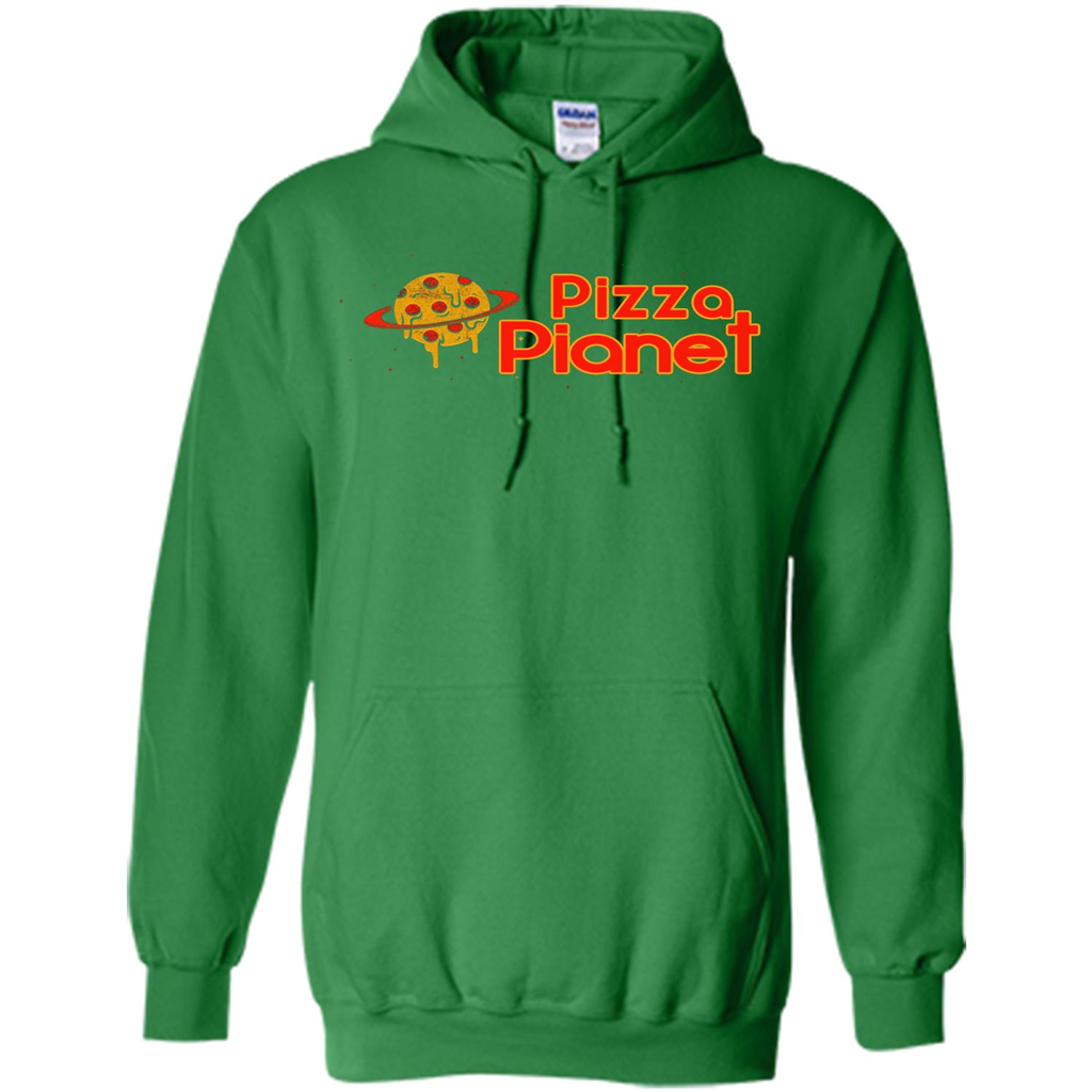 Pizza Lover T-shirt Pizza Pianet Irish Green