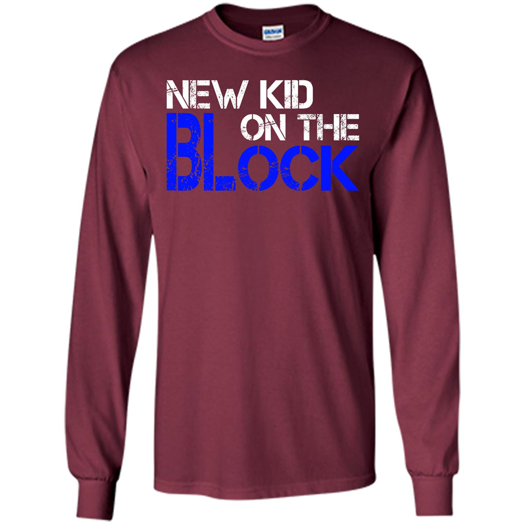 New Kid On The Block T-shirt Maroon