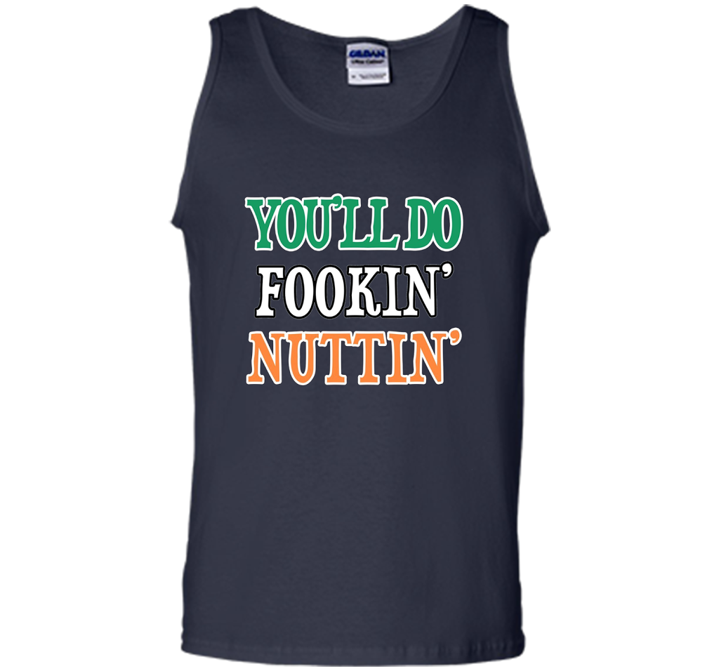You'll Do Fookin Nuttin T-shirt Navy