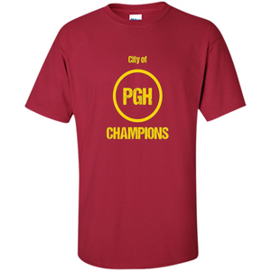 Pittsburgh PGH City Of Champions T-shirt