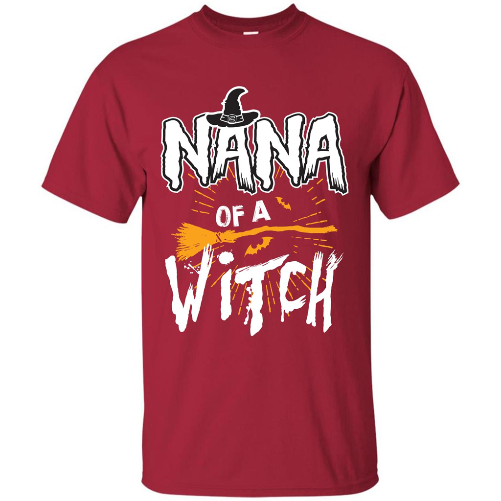 Halloween T-shirt Nana Of A Witch Cardinal