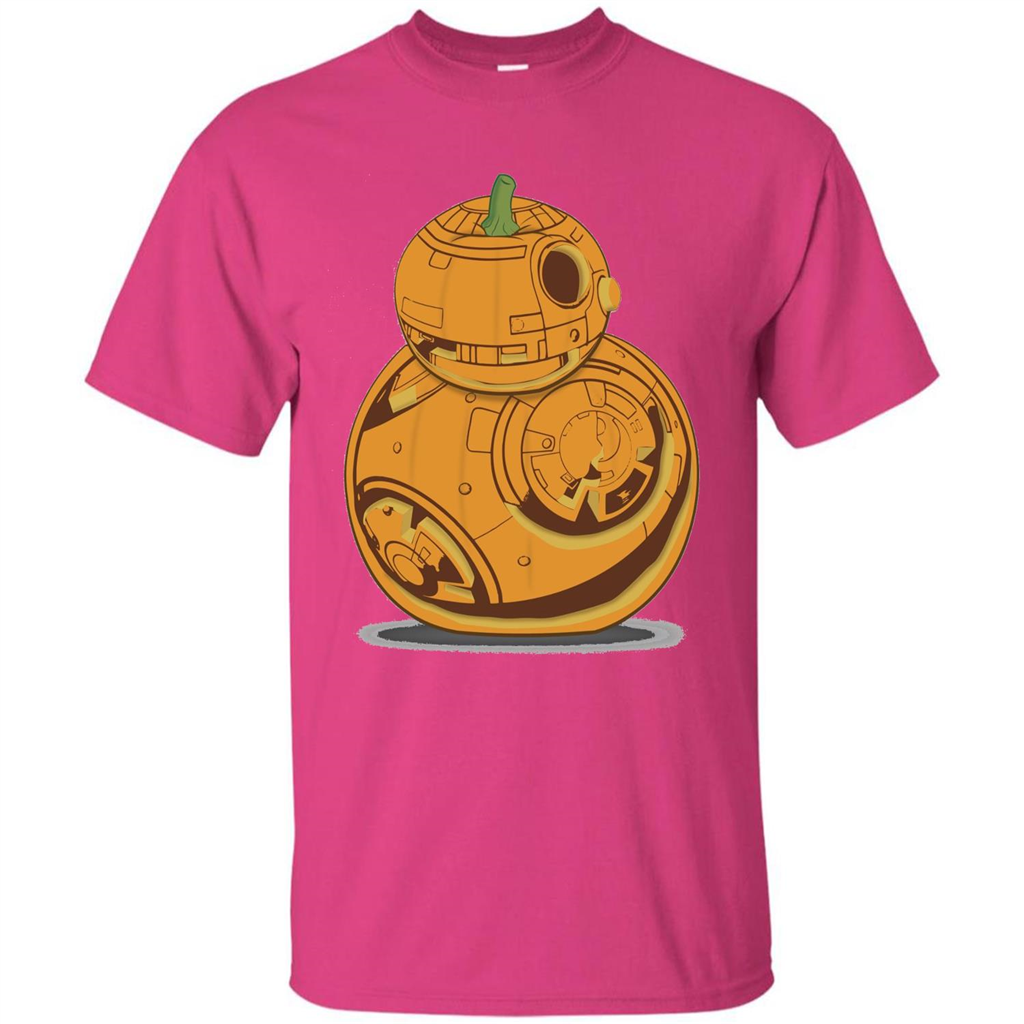 BB-8 Pumpkin Carving Halloween T-Shirt Heliconia