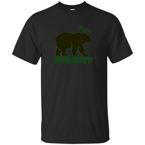 Bear Deer Bear Beer Funny T-shirt