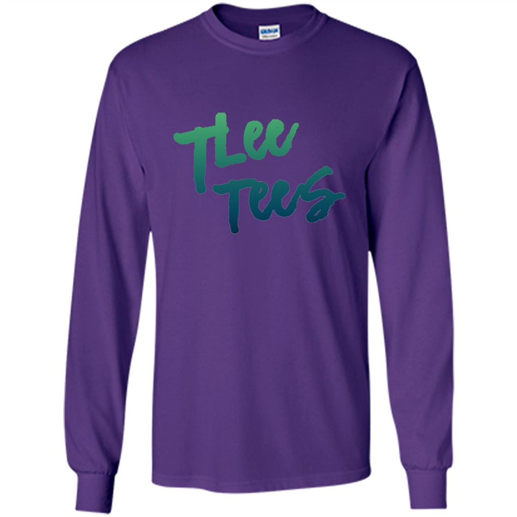 Exclusive Logo Tlee Tees Purple
