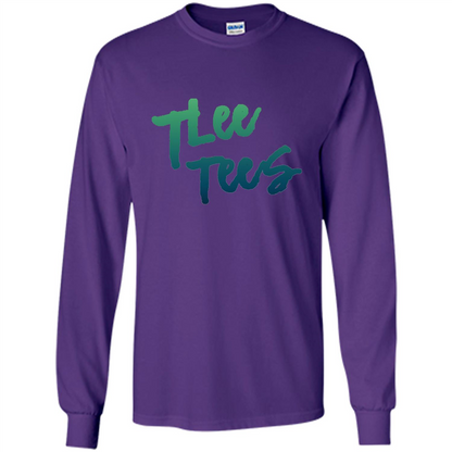 Exclusive Logo Tlee Tees Purple