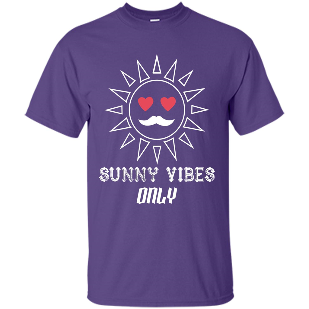 Sunny Vibes Only T-shirt Purple