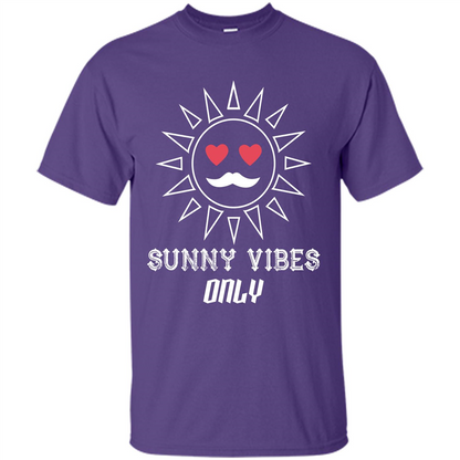 Sunny Vibes Only T-shirt Purple