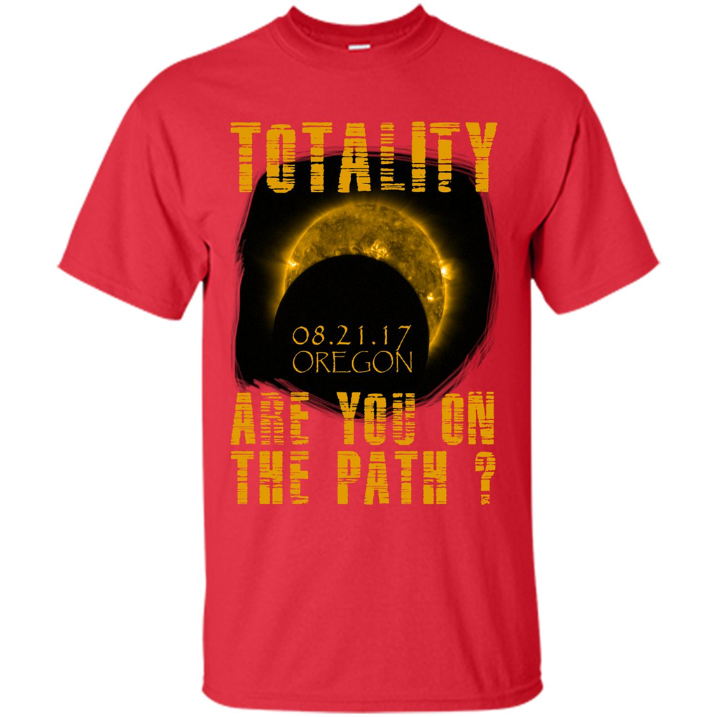 Oregon Totality Are You On The Path August 21 2017 Red