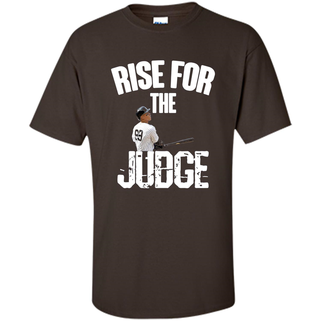 All Rise For The Judge Shirt 99 Baseball T-shirt Dark Chocolate