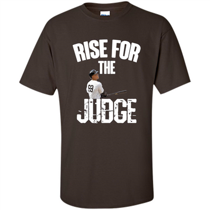 All Rise For The Judge Shirt 99 Baseball T-shirt Dark Chocolate
