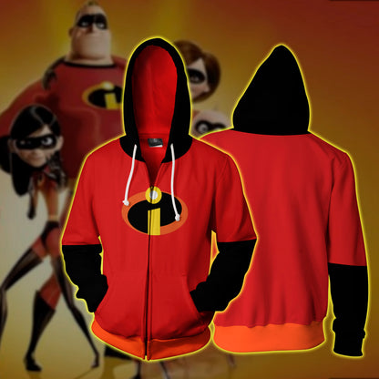 The Incredibles Zip Up Hoodie 4XL