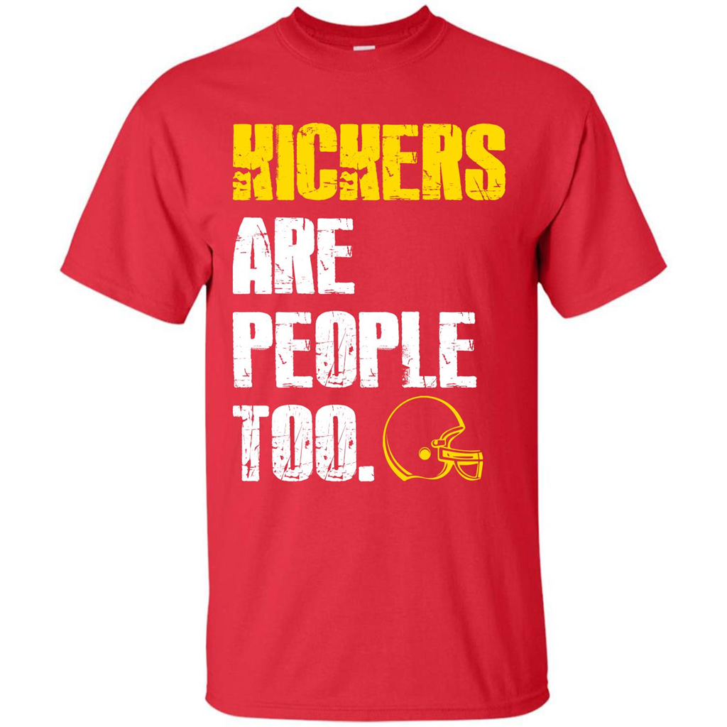 Kickers T-shirt Kickers Are People Too T-shirt Red