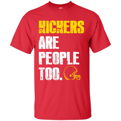Kickers T-shirt Kickers Are People Too T-shirt Red