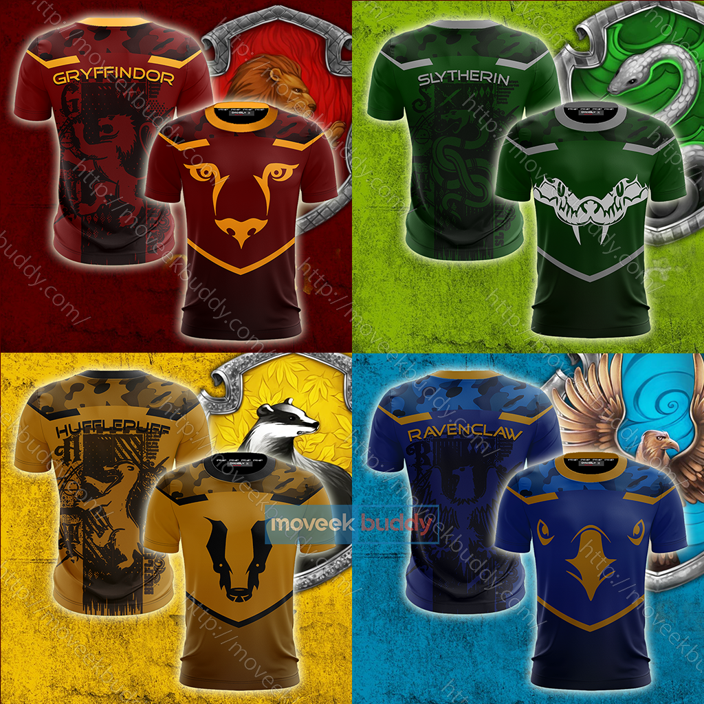 Slytherin The Results Validate The Deep Harry Potter 3D T-shirt