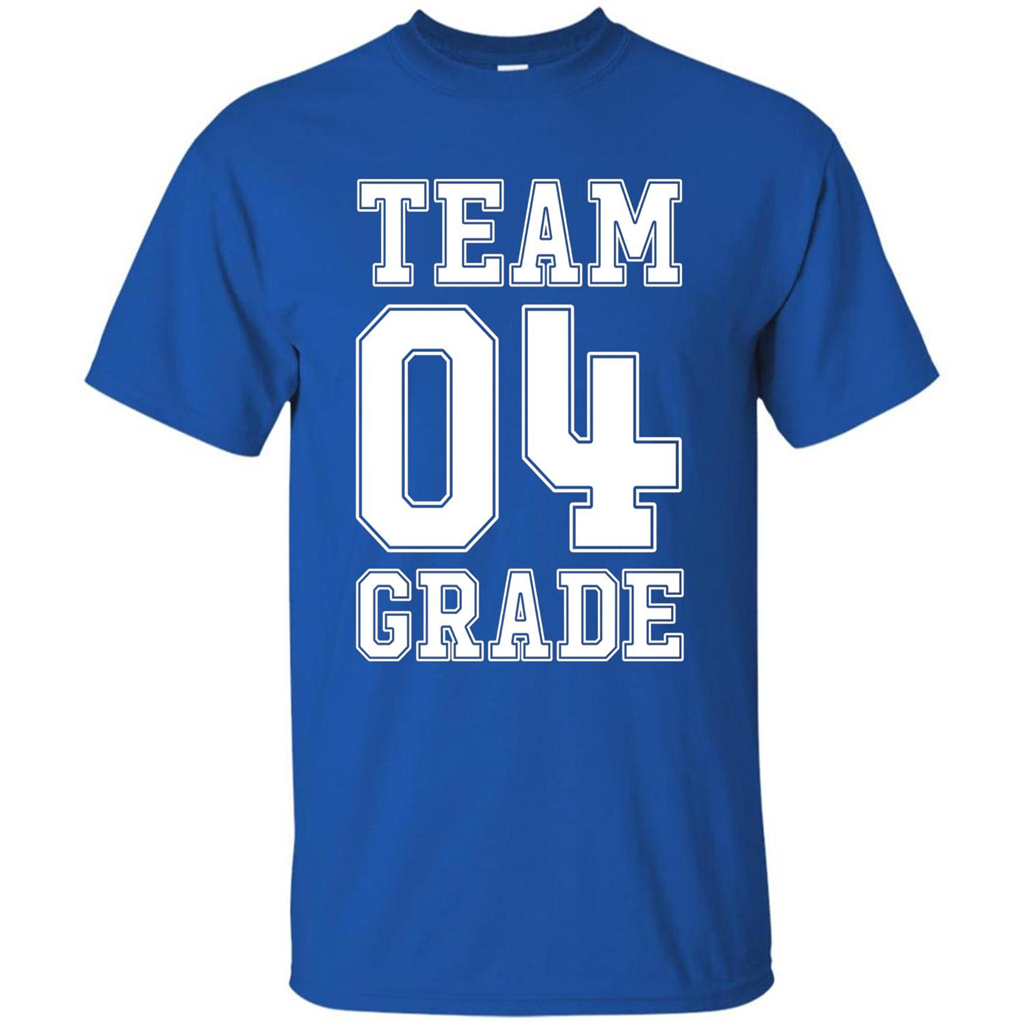 Team Fourth Grade T-shirt Team 4th Grade Back To School T-Shirt Royal