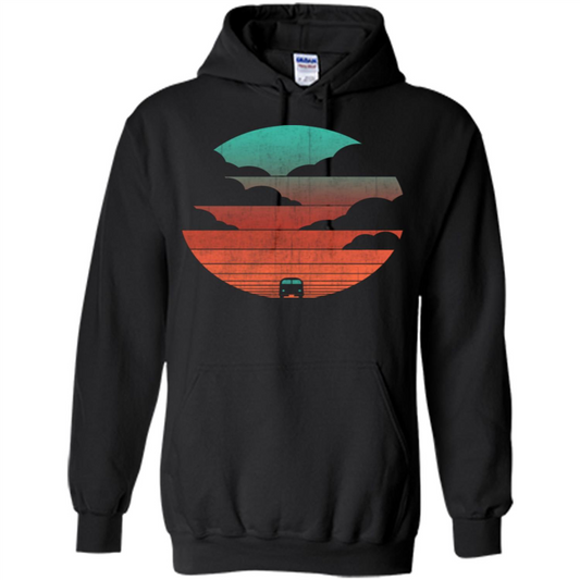 Driving Into The Sunset T-shirt Black