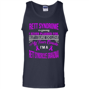 I Love My Tour Guide I'm A Rett Syndrome Grandma T-shirt