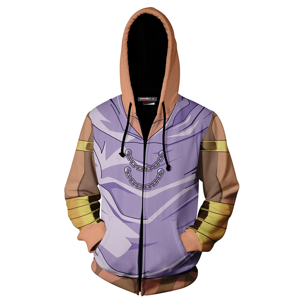 Yu-Gi-Oh! Marik Ishtar Cosplay Zip Up Hoodie Jacket
