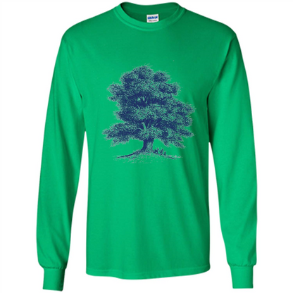 Maple Tree T-Shirt. Tree Natural Maple Tree T-shirt Irish Green