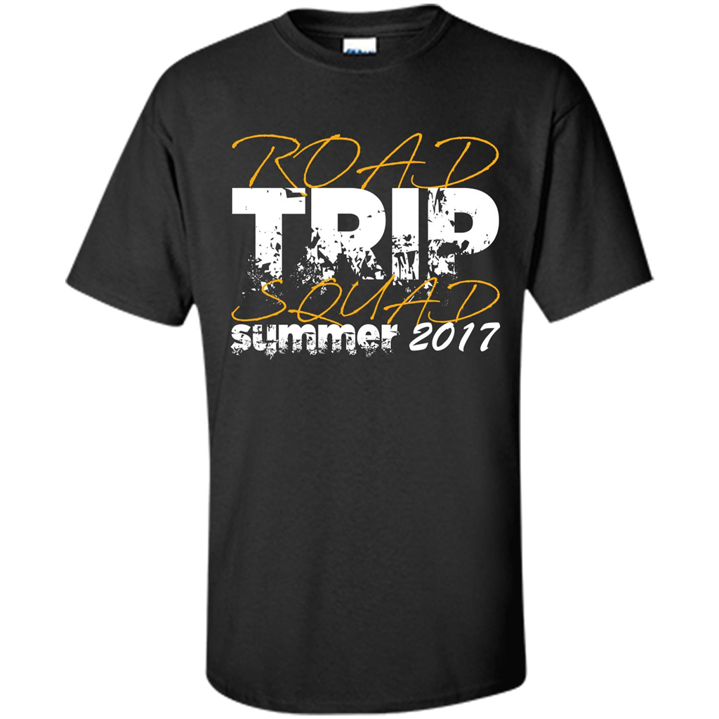 Summer T-shirt Road Trip Squad Summer 2017 Black