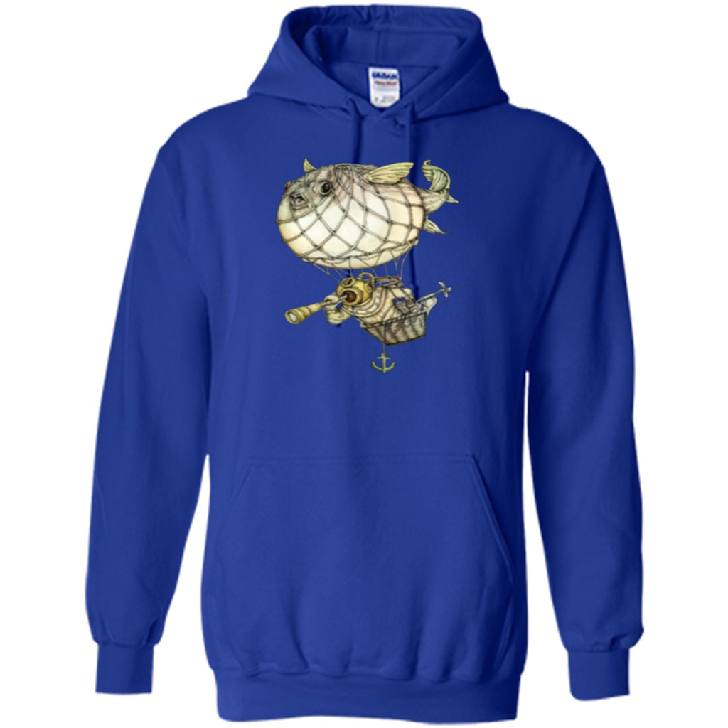Blowfish T-shirt Captive Balloon T-shirt Royal