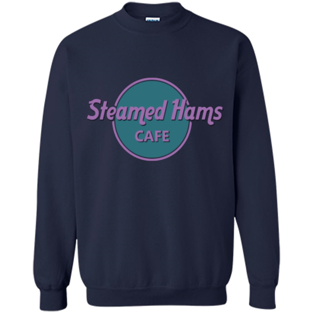 Steamed Hams Cafe T-shirt Navy