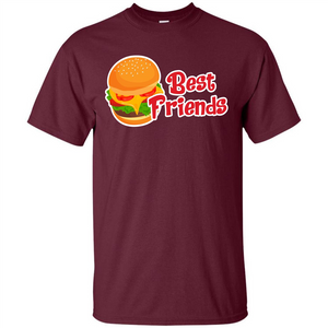 Hamburger T-shirt Best Friends T-shirt